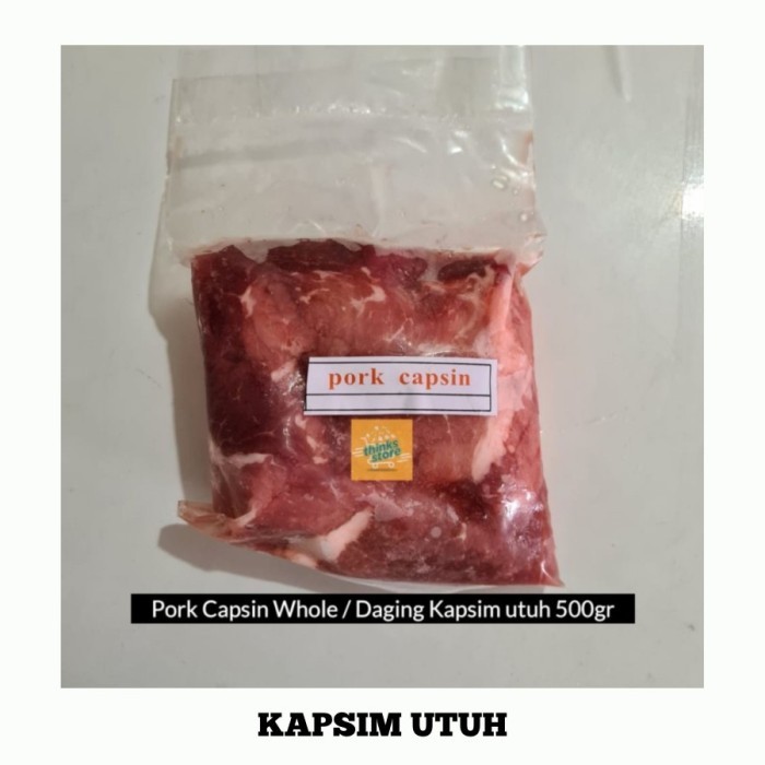 

BALI PORK KAPSIM / BABI BALI KAPSIM UTUH / DAGING KAPSIM/LEHER BABI