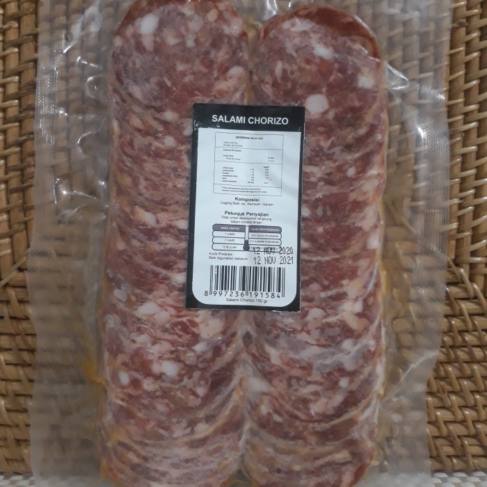 

SVEN'S SVENS CHOICE PORK SALAMI CHORIZO DAGING BABI OLAHAN 150 GR