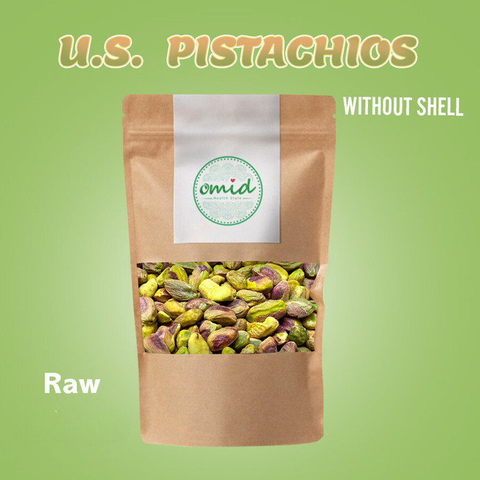 

RAW PISTACHIO GREEN NUTS (USA) / KACANG PISTACHIO MENTAH HIJAU - 250GR