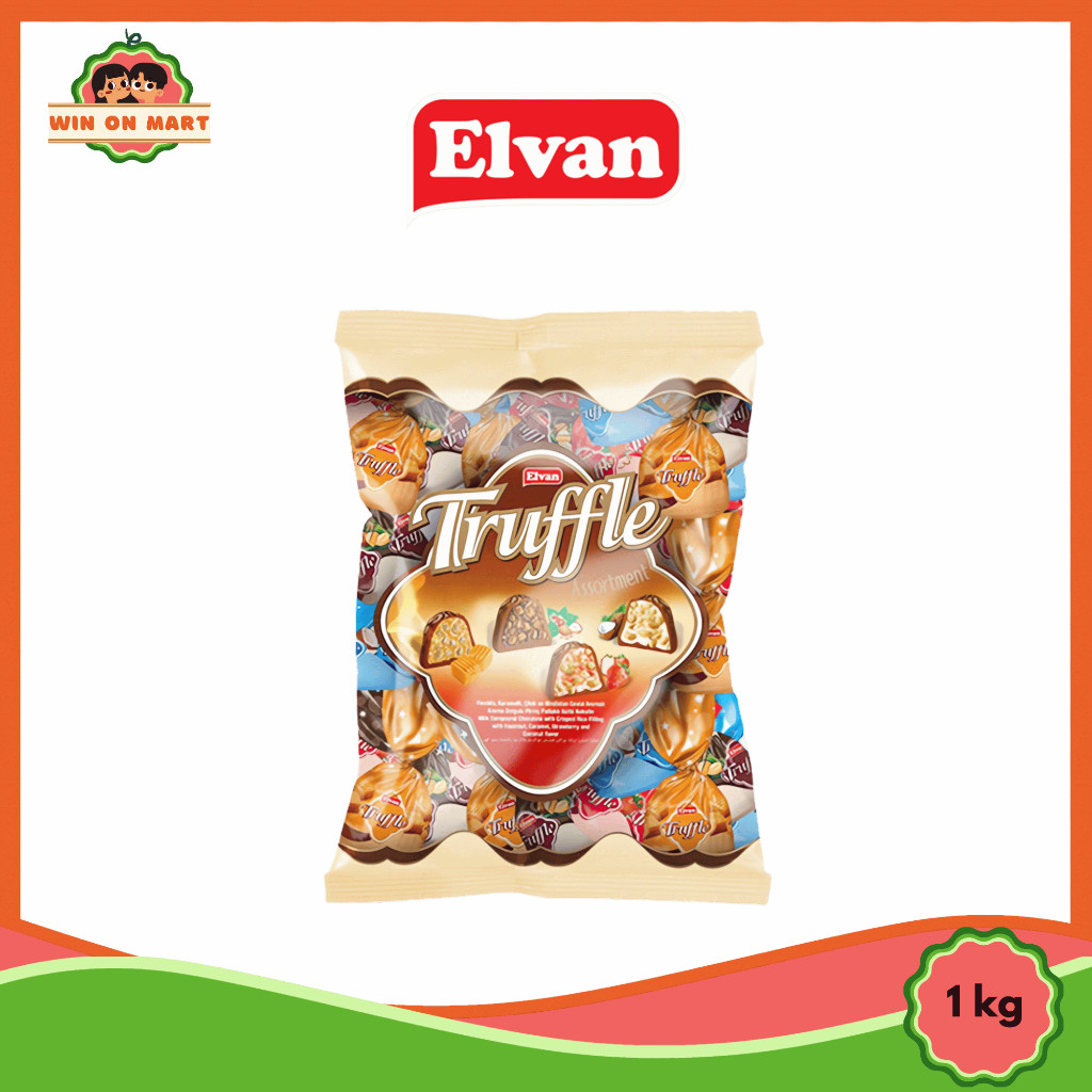 

Coklat Elvan Truffle 1Kg Assortment Coklat Turki Coklat Truffle