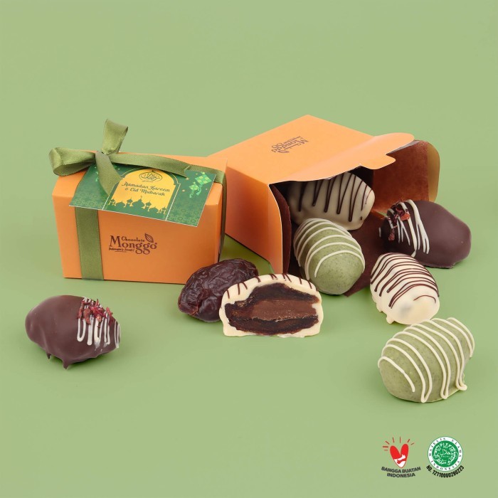 

CHOCOLATE MONGGO HAMPERS RAMADHAN PRALIN KURMA PARSEL LEBARAN GIFT