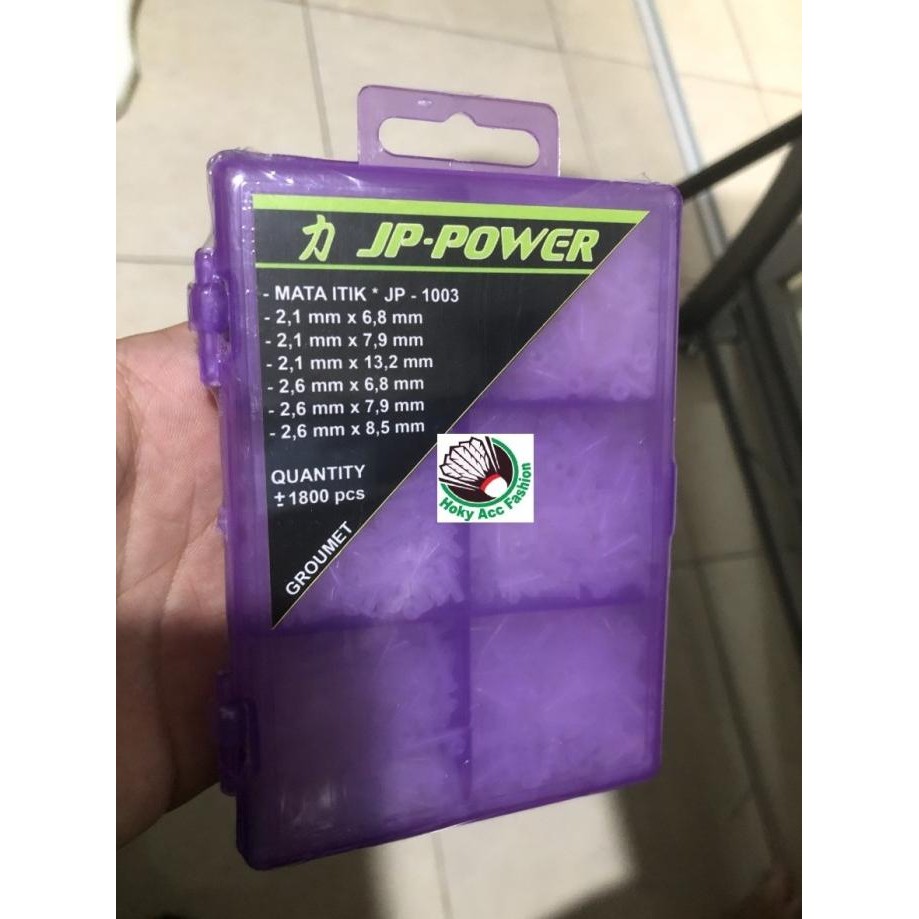 Spesial Mata Itik Jp-Power Transparan Jp Power Groumet Raket Badminton