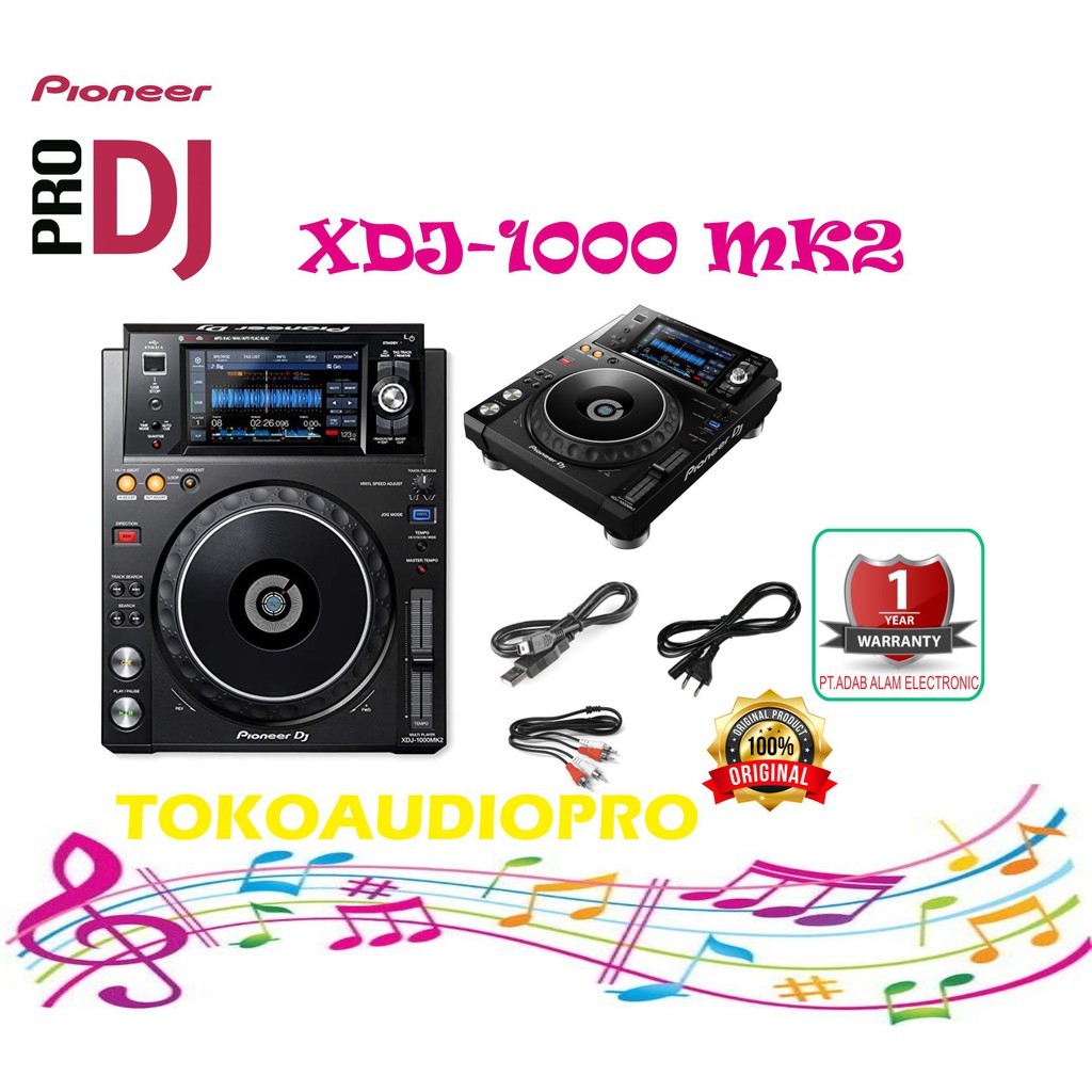Pioneer DJ XDJ1000MK2 DJ Player XDJ-1000 MK2