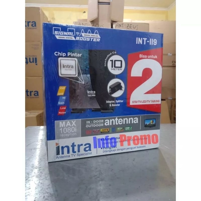 Antena Outdoor Indoor INTRA Antena Digital DVBT2