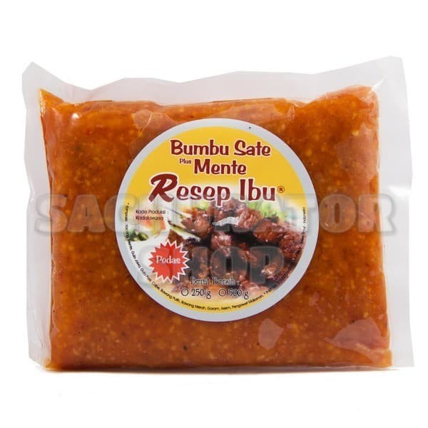 

Bumbu Sate Satai Kacang Tanah Mente Mede Mete Resep Ibu Rasa Pedas