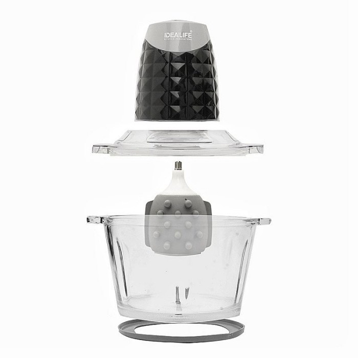 Penggiling Bumbu Bawang Daging Elektrik Chopper Blender Idealife 216J