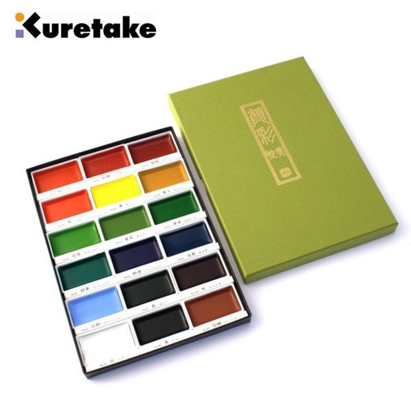 

SALE Kuretake Gansai Tambi Watercolor - 18 Color Set