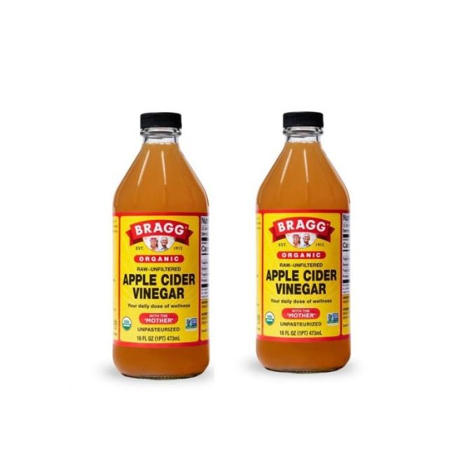 

Bundling 2 pcs Bragg Organic Raw Unfiltered Apple Cider Vinegar 473ml