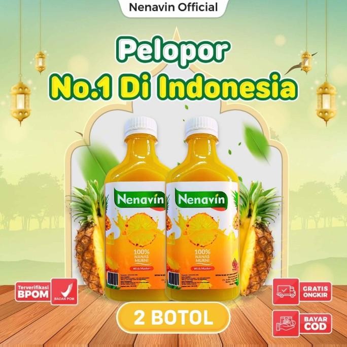

Cuka Nanas Nenavin Atasi Gula Darah 100% Halal Bpom Original
