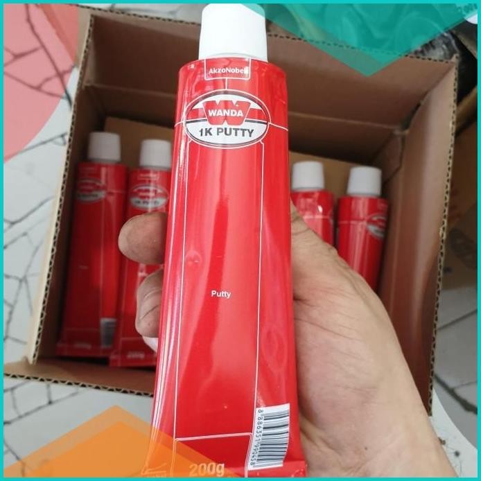 Wanda 1K Putty Spot Dempul odol Original AkzoNobel 200gr 07D35Z4 ready