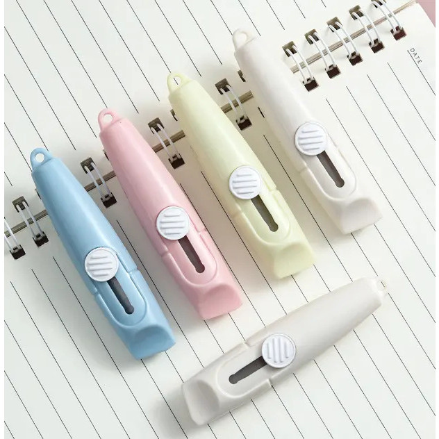 

Pisau Cutter Pemotong Kertas Mini Motif Awan Cloud Cutter Pemotong Kertas Mini portable Travel