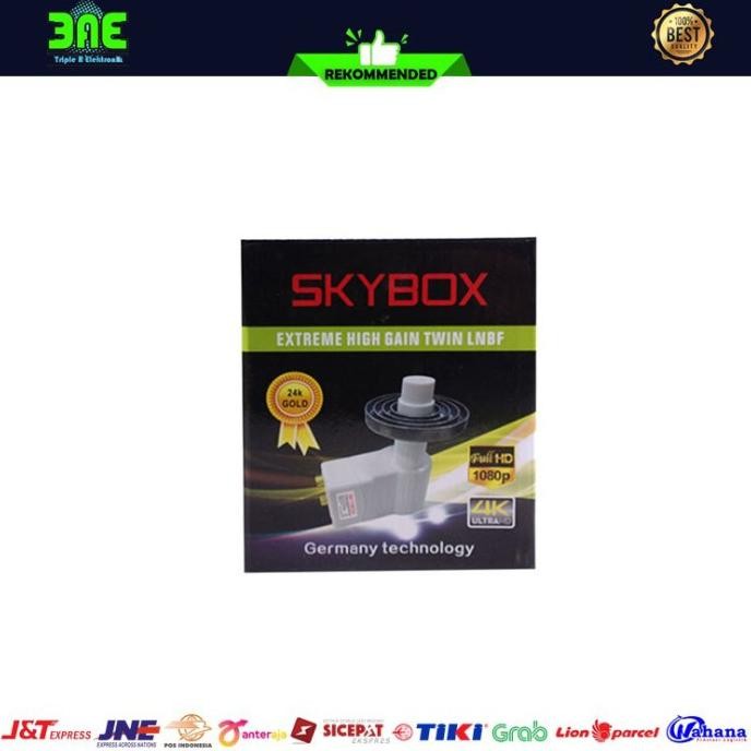 LNB KU BAND PRIME FOKUS SKYBOX DUAL OUT SBX-02 RESTOCK