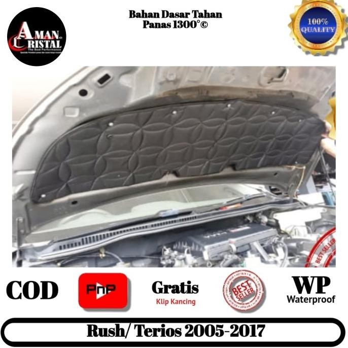 RUSH/ TERIOS 2010-2017 PEREDAM PANAS KAP MESIN MOBIL MURAH