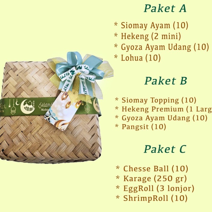 

HAMPERS FROZEN FOOD
