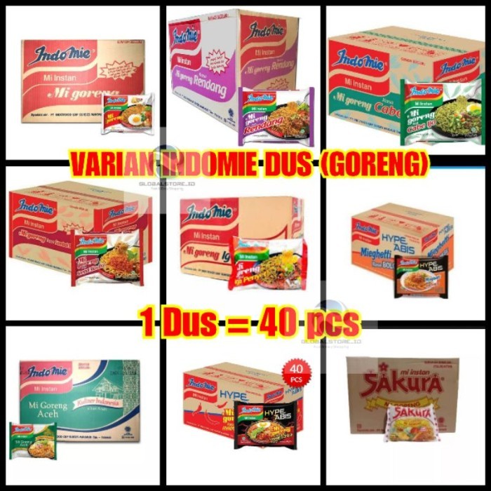 

Varian indomie goreng dus