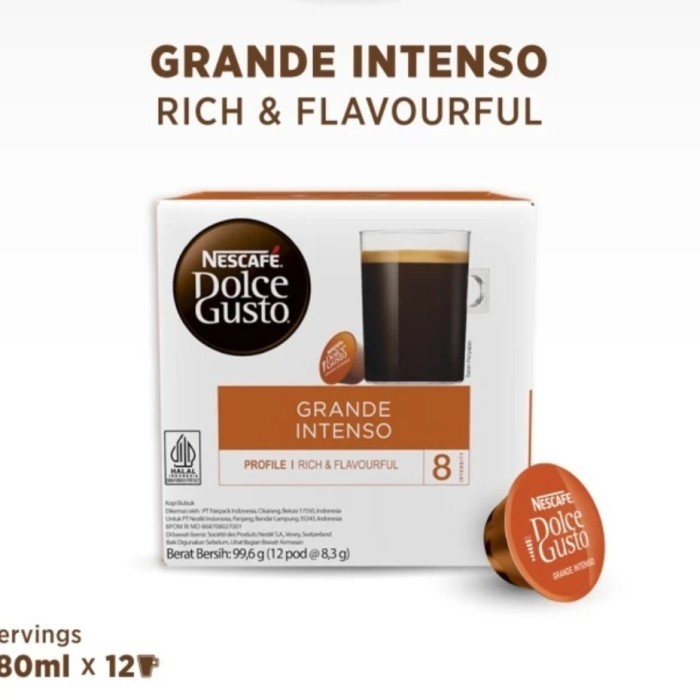 

PROMO! Nescafe Dolce Gusto GRANDE INTENSO - NEW VERSION Kopi Kapsul