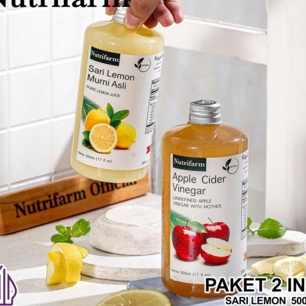 

Nutrifarm Paet 2In1 Cua Apel Ari Lemon