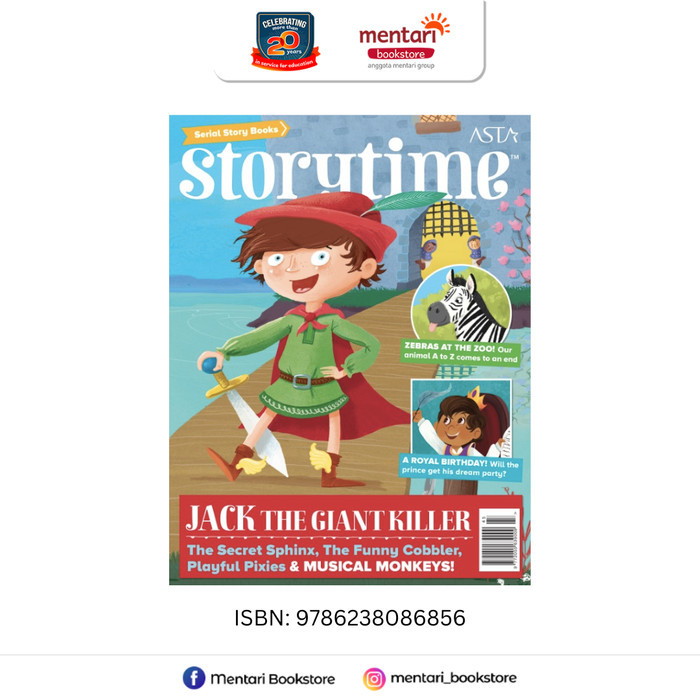

ASTA Jack The Giant Killer Storytime Series Buku Cerita Inggris
