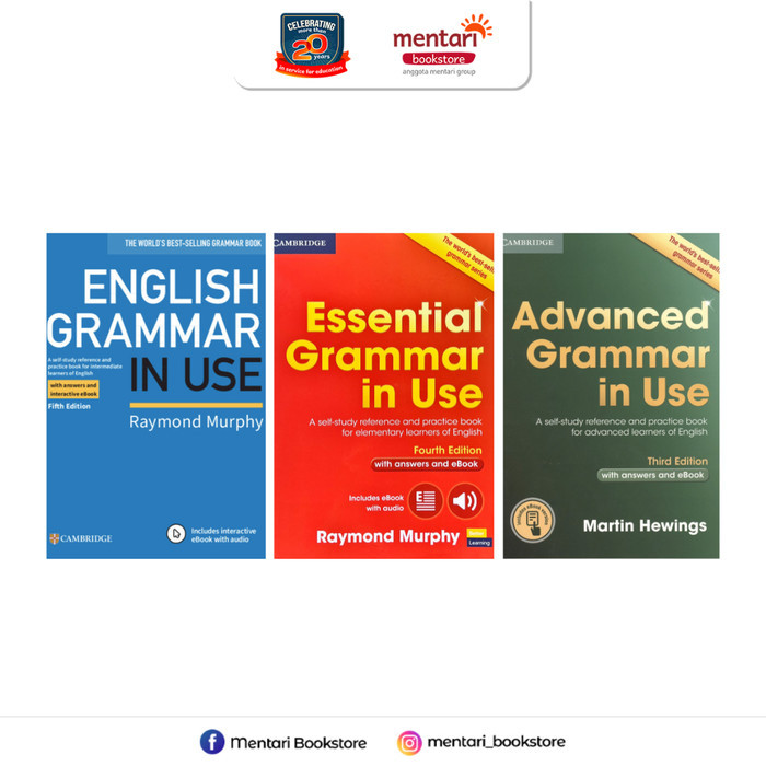 

MELAYANI FAKTUR PAJAK! Cambridge Grammar in Use with E-Book, Answers, & Audio