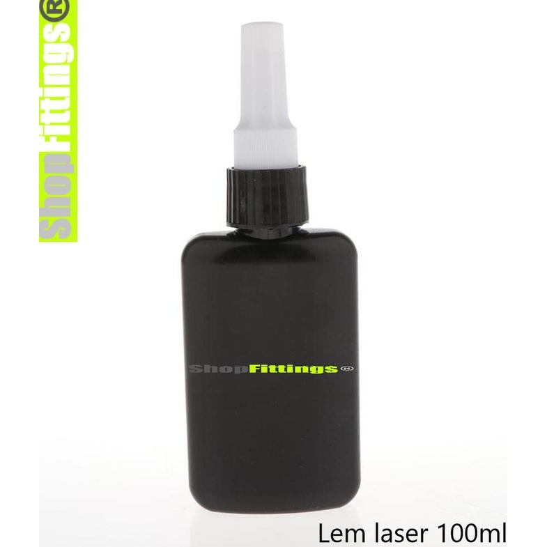 

Promo Lem UV Laser Kaca Transparant Ultra-violet Glue 10 100 Ml X1 Botol COD