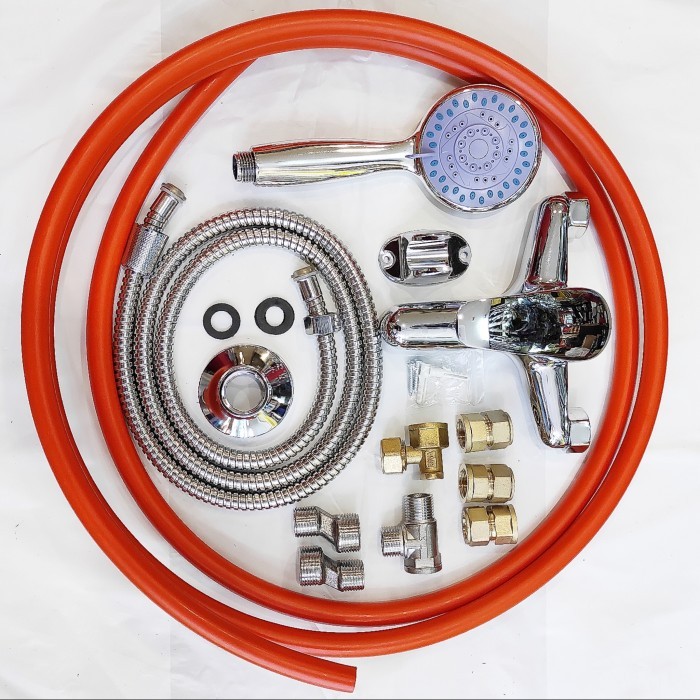 Perlengkapan instalasi luar Water Heater listrik