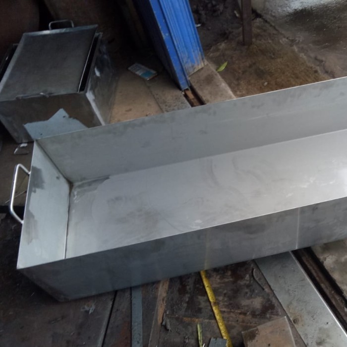 Wajan Stainless 304 Panjang 1 Meter