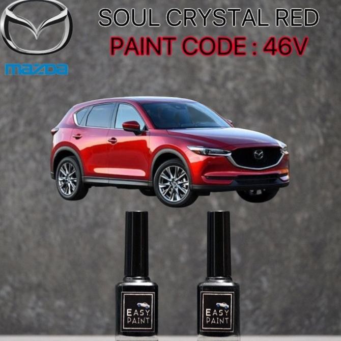 Cat Oles Mobil Soul Red Crystal 46V Mazda CX5 CX3 Merah Candy Metalik