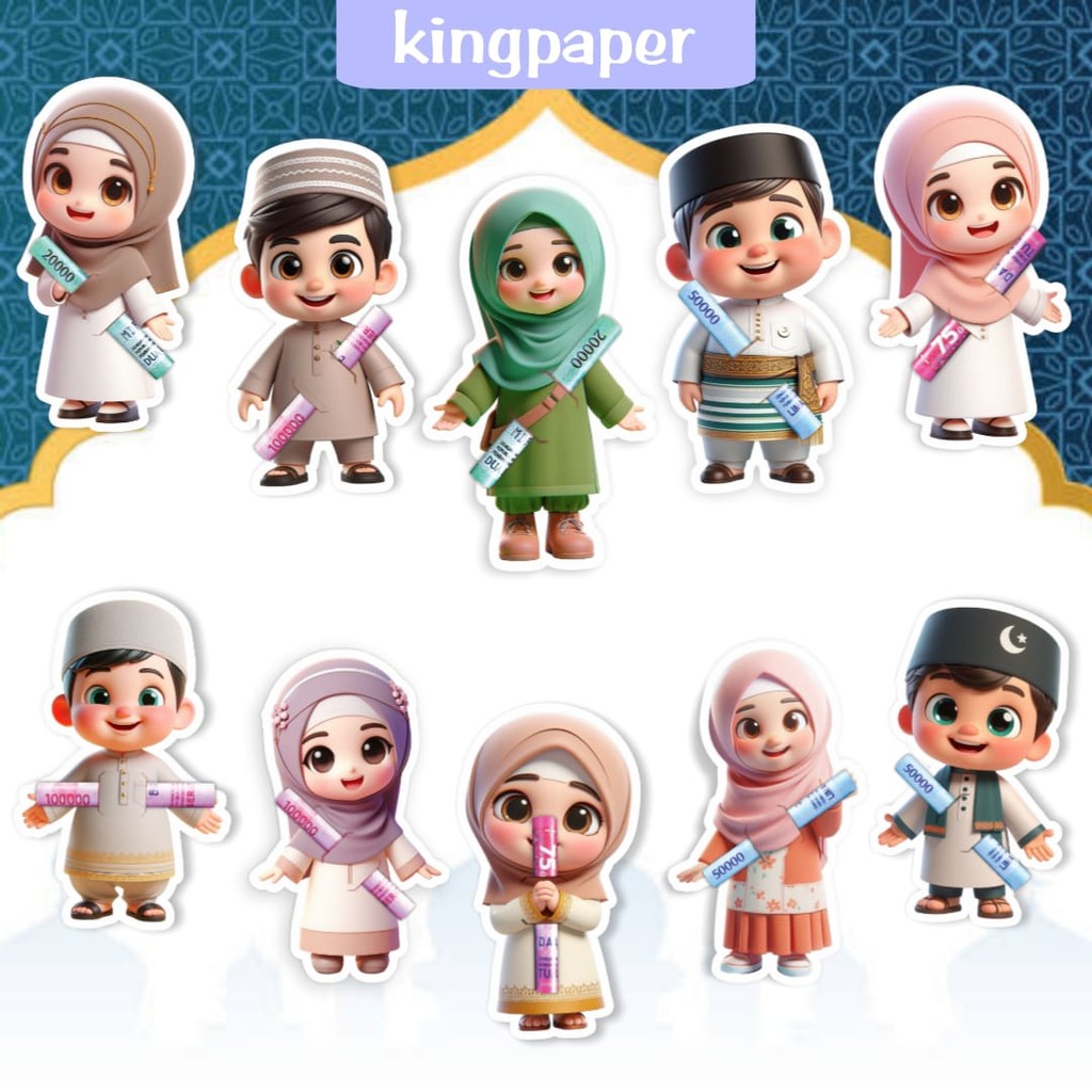 

ISI 10 AMPLOP KARAKTER PELUK AESTETIC 2025 / AMPLOP THR LEBARAN AMPLOP LUCU ANGPAU IDUL FITRI