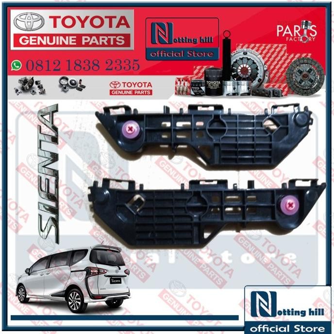 Braket / breket Bumper Belakang Toyota Sienta