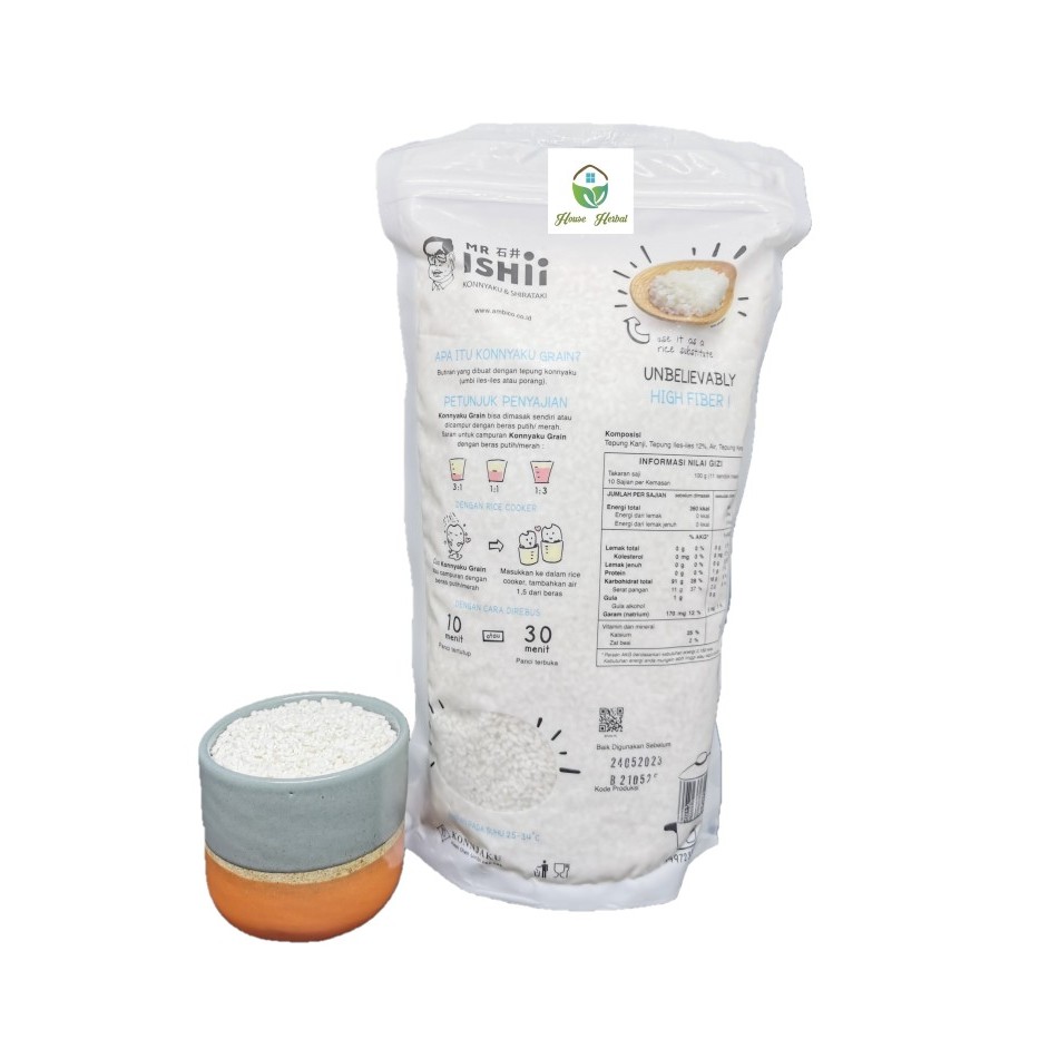 

Shirataki Konnyaku Rice Kecil 1kg Beras Diet Konyaku harga hemat