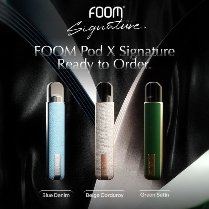 Foom Pod X SIgnature Series 600mAh Pod Kit Authentic by Foom