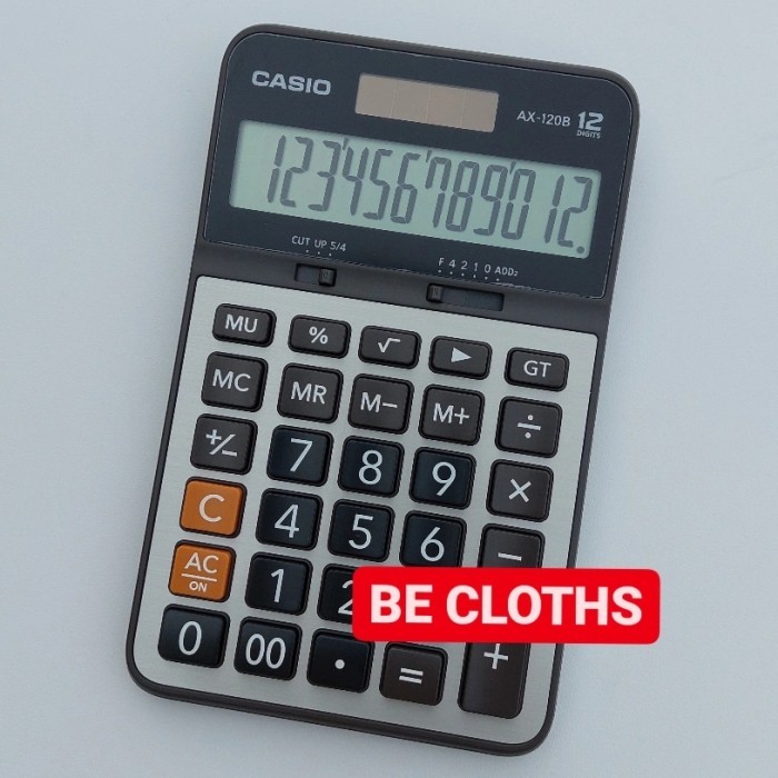 

Casio AX-120B Kalculator Desktop Kantor AX 120 B