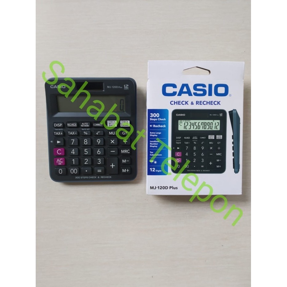

Kalkulator CASIO MJ-120D PLUS (ORIGINAL)