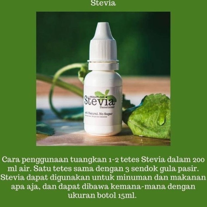 

[RESMI] READY ! GRATIS GIFT/SOUVENIR ! - STEVIA DAN WEIGHTLOSS BY