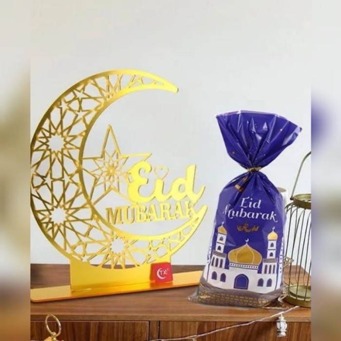 

Plastik Cookies Lebaran Plastik Kue Sovenir Eid Mubarak - Isi 10