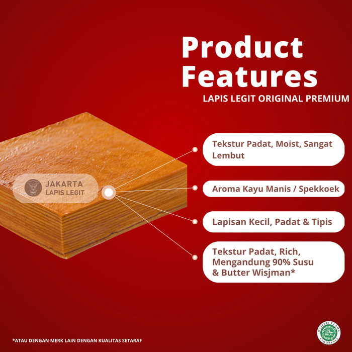 

[Promo Imlek] Hampers Lapis Legit Original 20X10 Premium - Limited Cny Edition