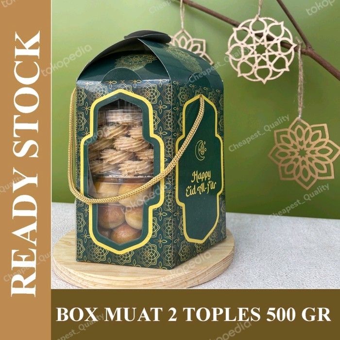 

Box Toples Lebaran Kotak Kue Kardus Kue Kering Cookies Idul Fitri