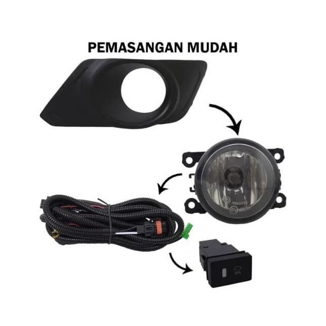 Ready  FOGLAMP SUZUKI WAGON R 2014
