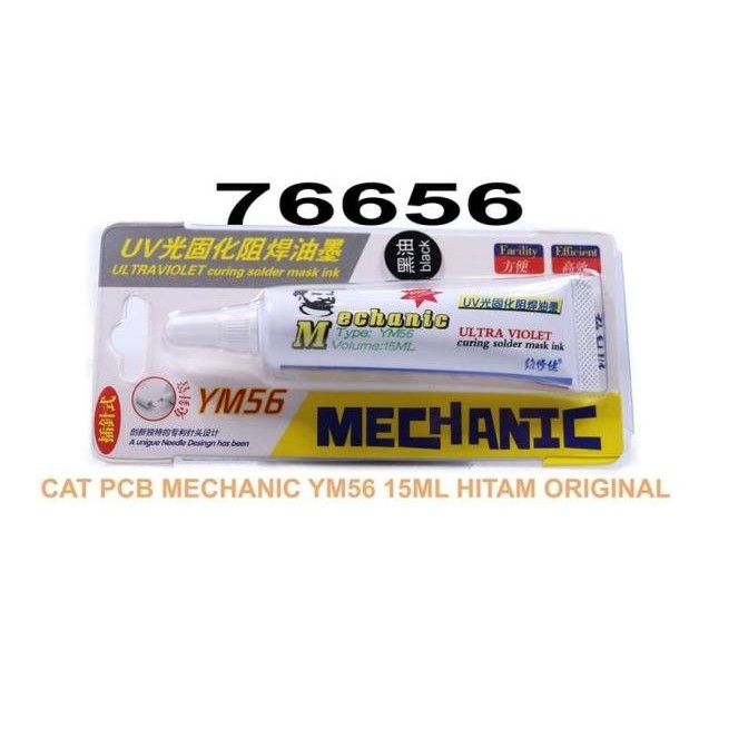 TERBARU CAT PCB MECHANIC YM56 15ML HITAM ORIGINAL