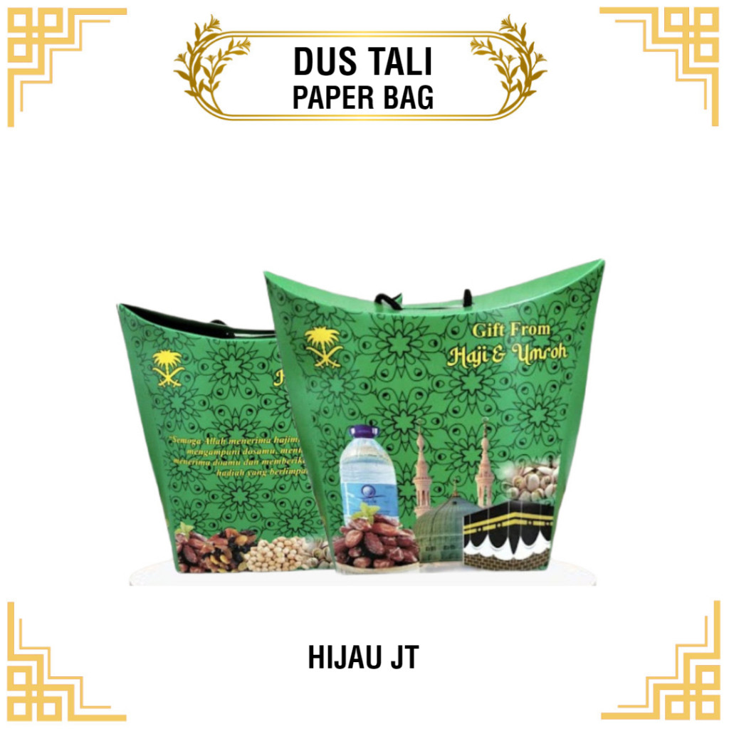 

Kardus Paper Bag Dus Teng-Teng Dus Tali Dus Oleh Oleh Haji Dan Umroh