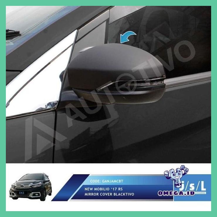 MOBILIO 2017 COVER KACA SPION/MIRROR COVER BLACKTIVO/AKSESORIS MOBILIO
