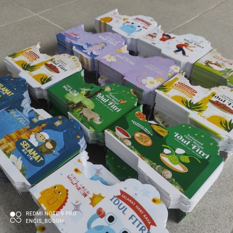 

[ 1000 Lembar ] Amplop Lebaran Tema Muslim Unik Uk Medium