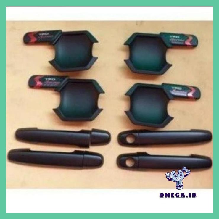 PAKET OUTER COVER HANDLE PINTU HITAM DOFF TOYOTA VIOS