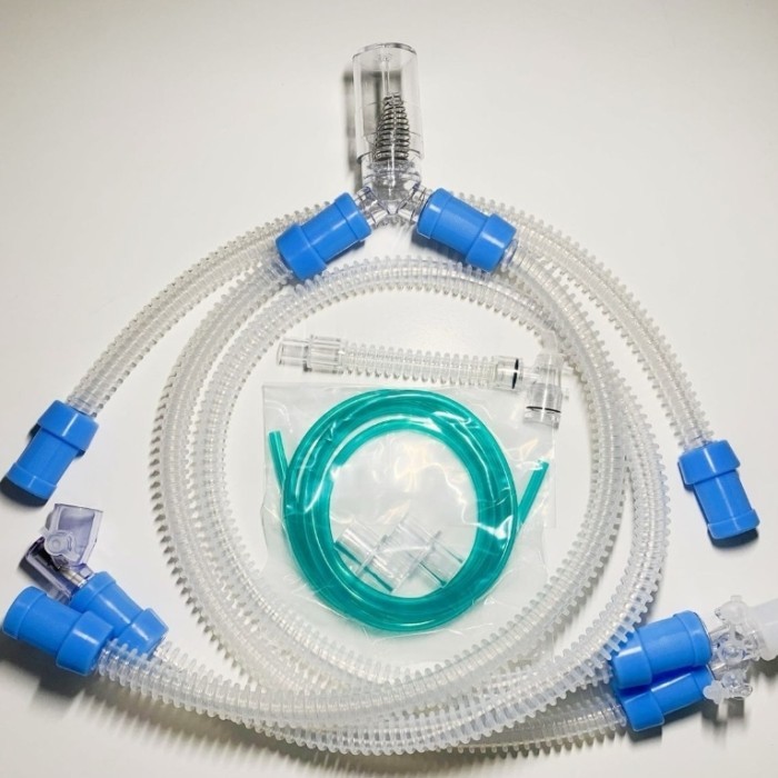 Breathing circuit bayi Reusable / Circuit silicone neonatus