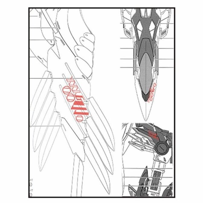 Promo MG WING GUNDAM ZERO CUSTOM VER.KA WATER DECAL ARTISAN'S CLUB COD