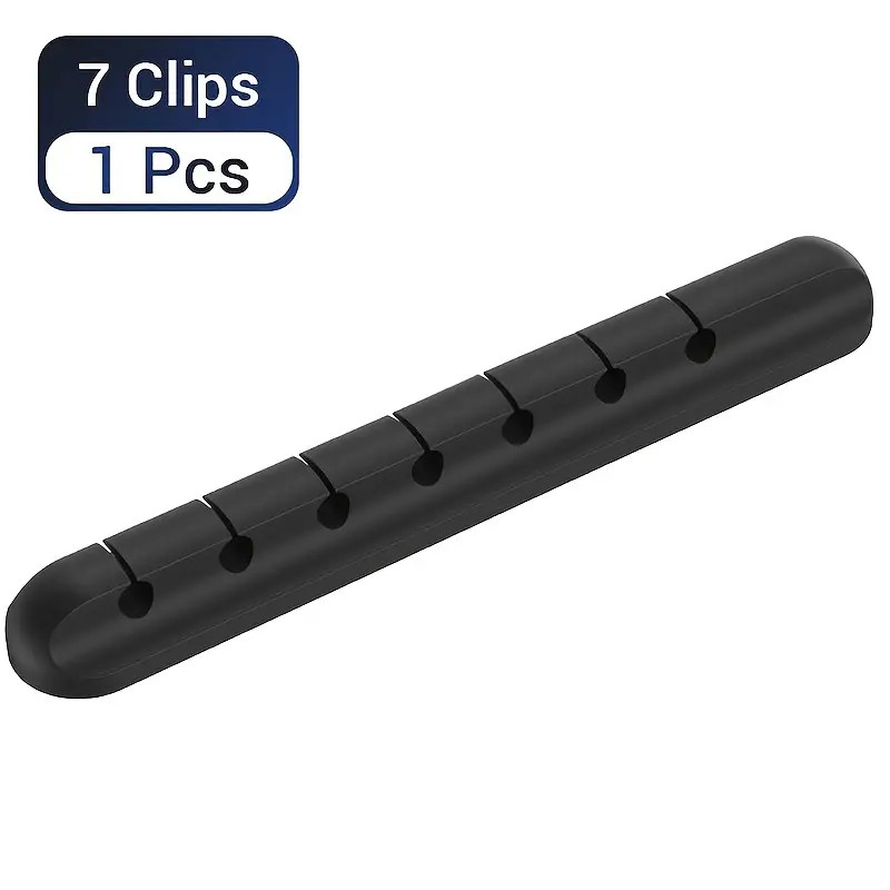 

Striveday Klip Kabel Organizer Silicone Cable Clip 7 Hole - KR-8006