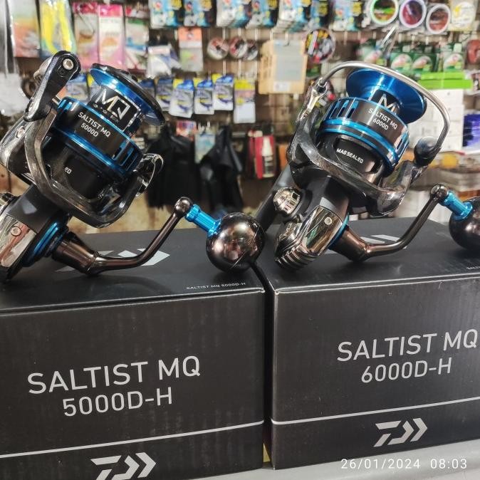 Reel Daiwa SALTIST MQ 5000D-H 6000D-H  BERGARANSI SALE