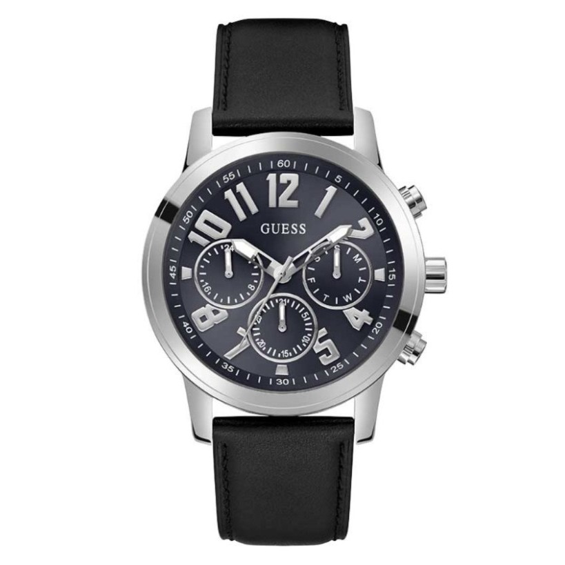 Jam Tangan GUESS Pria Original GW 0709G1 PARKER Black