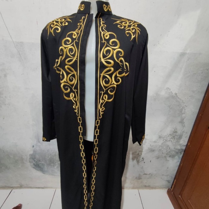 Murah jubah bordir pengantin pria gamis bordir pengantin mewah berkualitas Non COD