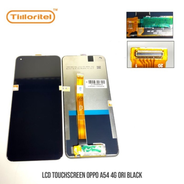 LCD TOUCHSCREEN OPPO A54 4G ORI BLACK